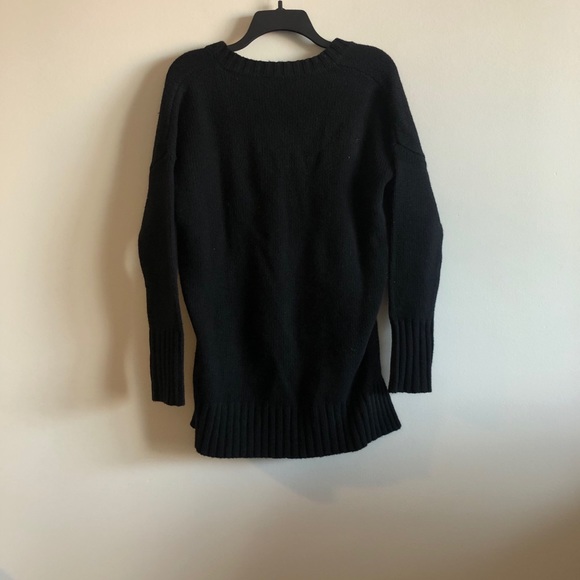 BcbgMaxazria black wool/cashmere reona sweater - Picture 4 of 7